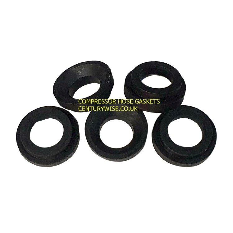 Compressor hose gaskets - ( Pack of 5 ) 