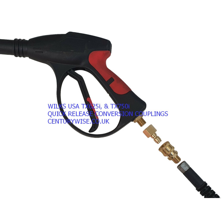 Wilks USA TX625i, and TX750i Quick Release Conversion Couplings Kit