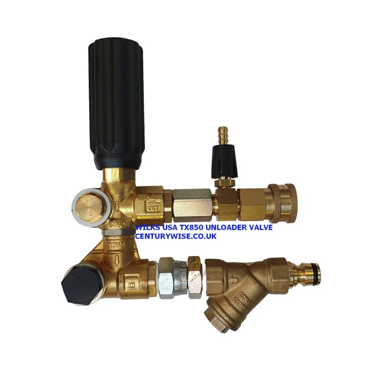 Wilks USA TX850 Unloader Valve, with soap injector