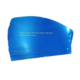 Nova 3 Helmet : NV3-724 Outer visor, 50 pack OEM, Genuine GVS / RPB