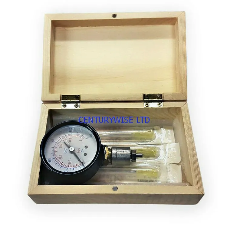 Hypodermic Needle Blast Pressure Gauge Hypodermic Needle Blast Pressure Gauge