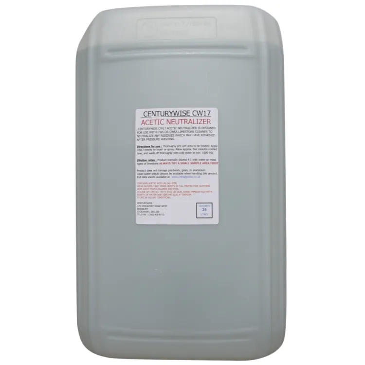 CW17 Acetic Neutralizer - 25lts - Collect only