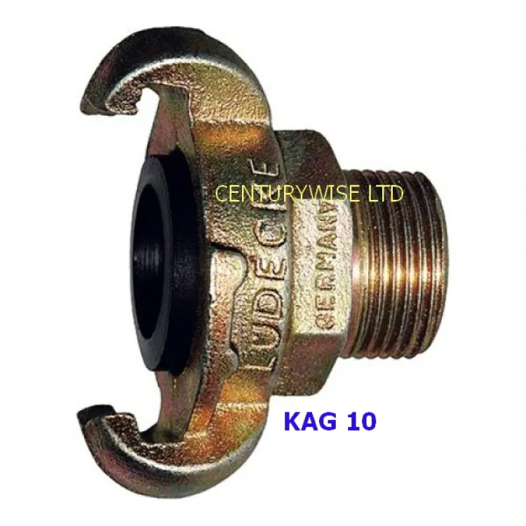 Lüdecke KAG 10 Claw Coupling + 1" Male thread