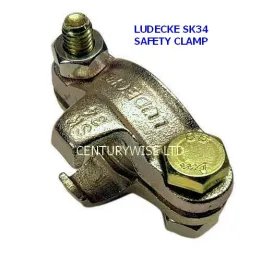 Ludecke SK34 Hose Clamp with Safety Claw