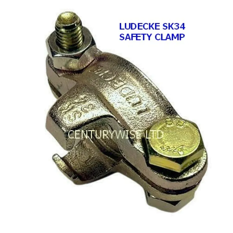 Ludecke SK34 Hose Clamp with Safety Claw