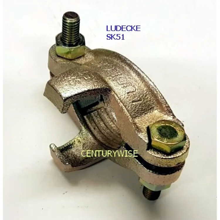 Ludecke SK51 Hose Clamp with Safety Claw 