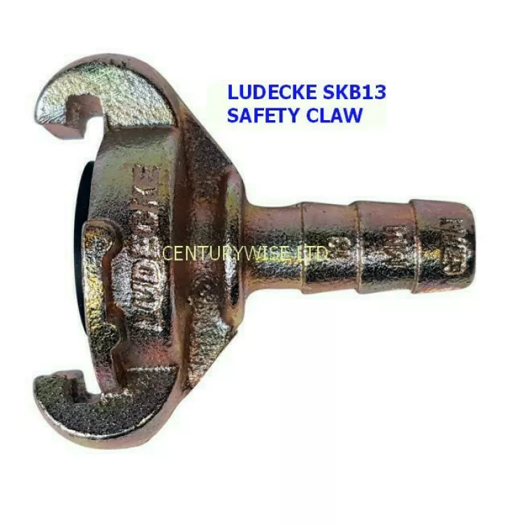 Ludecke SKB13 Claw Coupling with Safety Collar Ludecke SKB13 Claw Coupling with Safety Collar