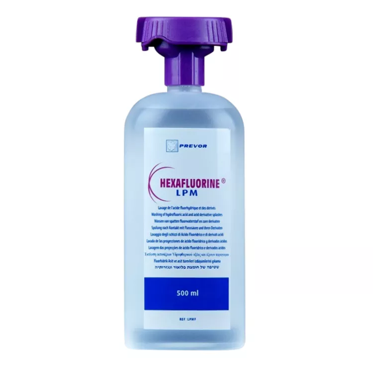 Hexafluorine HF Burns Solution